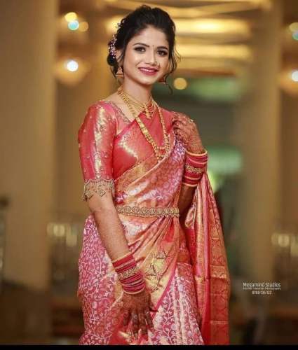 Bridal Banarasi Tanchui Silk Saree 