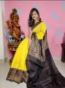 Designer Soft Handloom Semi Dhupion silk Saree thumb 5