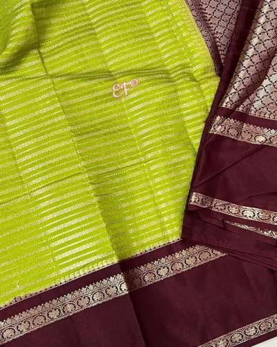 Dual Shade Very Soft Silk Banarasi Saree