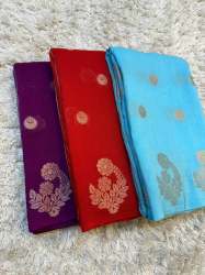 Exclusive Banarasi Katan semi Khaddi Georgette Soft Silk Saree