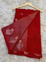 Exclusive Banarasi Katan semi Khaddi Georgette Soft Silk Saree thumb 12