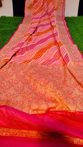 Exclusive Chiffon Banarasi Handloom Saree 
