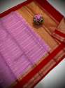 Handloom Banarasi khaddi Katan Georgette Silk Saree thumb 5