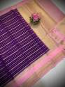 Handloom Banarasi khaddi Katan Georgette Silk Saree thumb 6