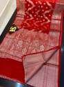 Katan Silk Banarasi Georgette Saree thumb 2