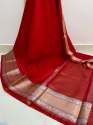 Stunning Banarasi Kora Organza Soft Silk Saree thumb 9
