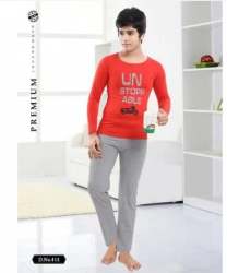 Kids Boys Full Sleeves Night Suit