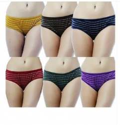 Ladies Flower Printed Bikini Panties