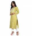 Veeha Creation Embroidered Straight Kurti thumb 1