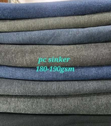 Solid PC Sinker Fabric  by Sportsways Fabrics