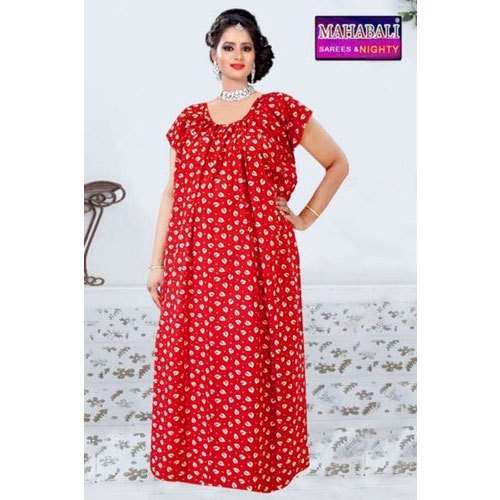 Full Length Cotton Nighty 