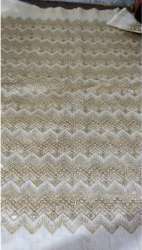 Floral Design silk Embroidery Sherwani Fabric