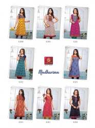 Printed anarkali kurti by Valas