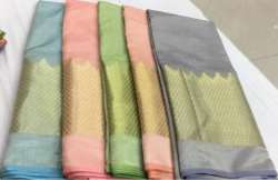 Silk Jari 	Formal Wear Border Saree 