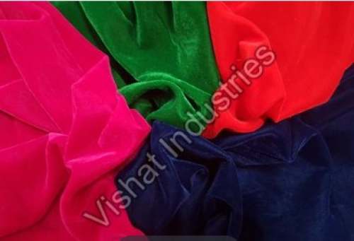Buy Plain Velvet Fabric At Wholesale Price by VISHAT VELVET