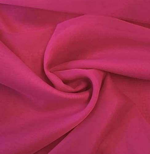 Plain Pink Color Spun Knit Fabric