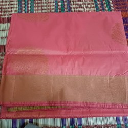 Borderless Copper Saree