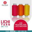 polyester dyed yarn (lichi)