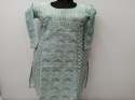 Hand Embroidered Lucknow Chikankari Cotton Kurti  thumb 1