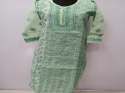 Hand Embroidered Lucknow Chikankari Cotton Kurti  thumb 4