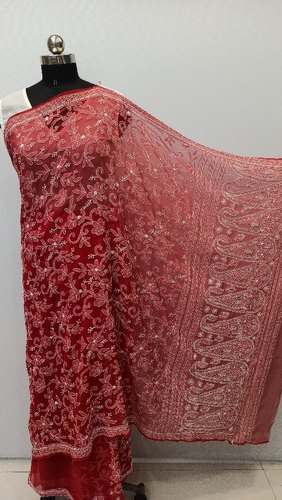 Hand Embroidered Saree