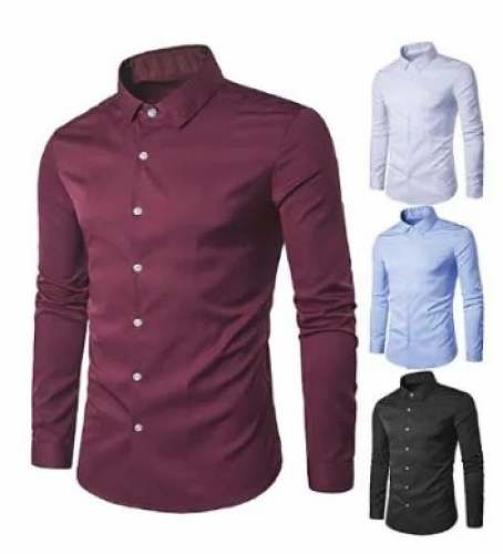 Fancy Mens Plain Shirt  by Raj Jeans Collection