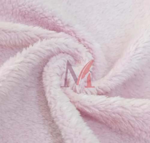 Polyester Knitted Sherpa Fabric by Maurya Exports