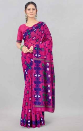 Buy Jamdani Saree By Silk Land At Wholesale Price by Silk Land