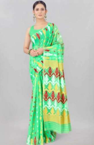 Buy Jamdani Saree By Silk Land Brand by Silk Land