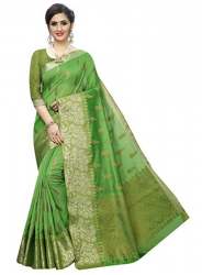 Buy Silk Land Kanchipuram Cotton Sari At Wholesale