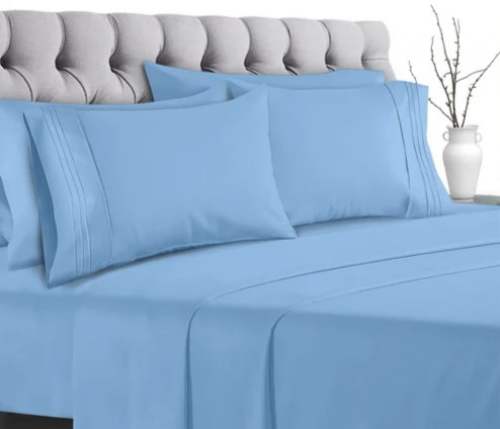 Hotel Comfort Satin Cotton Bed Sheet