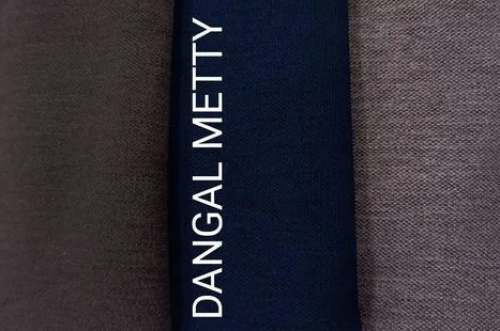 60 inch Plain Dangal Matty Dyed Fabric 