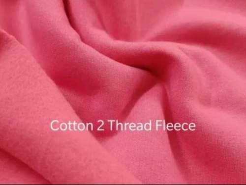 Plain Cotton Fleece Fabric by A Mohinder Enterprises