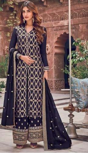 Branded Desi Butik Jacquard Straight Suit  by Desi Butik