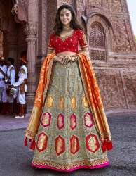 Fancy Desi Butik Banarasi Lehenga Choli