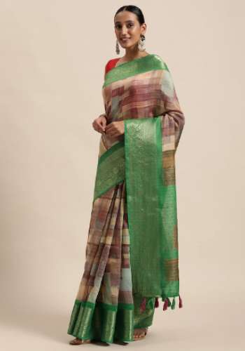 TASAR SILK INDER SILK MILLS Saree Branded Saree in Surat