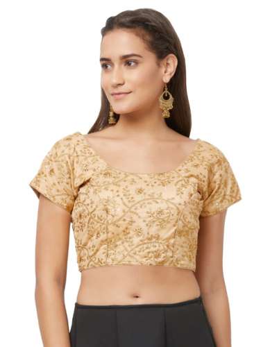 Buy Mirchi Brand Art Silk Blouse At Online Price by Mirchi Fashion