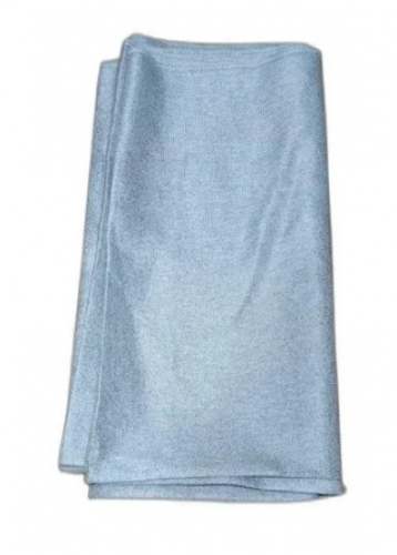 Light Blue Plain Cotton Fabric by Sri Jin Mata Textile
