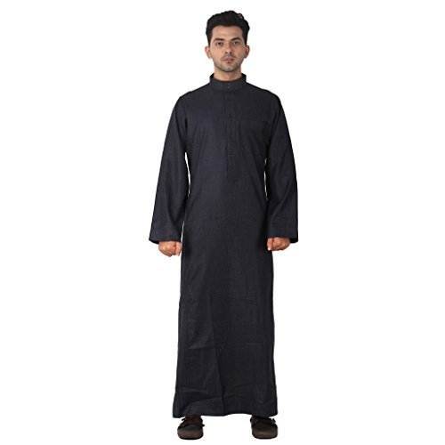 Black Plain Thobe