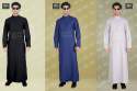 Saudi Style Plain Thobe Jubba thumb 2