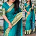 Designer Sana Silk Jacquard Saree thumb 1