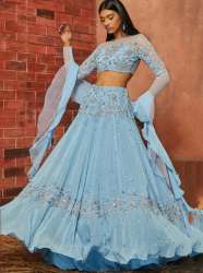 Buy Customized Lehenga By Aynaa Brand