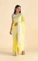 Get Yellow Taneira Brand Saree At Wholesale Price