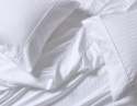 white-stiped-bed-sheet-fabric