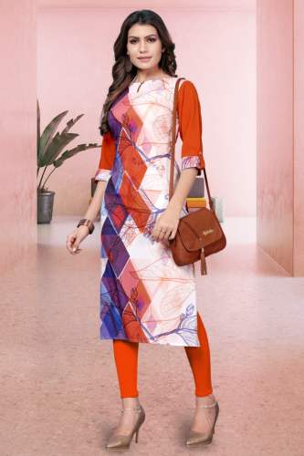 American crepe best sale kurtis