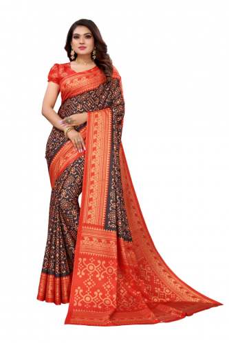  BANARASI ART SILK COLLECTION WITH ART SILK BLOUSE