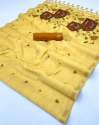 Beautiful Munga Cotton Handloom Weaving Saree thumb 12