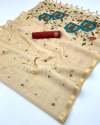 Beautiful Munga Cotton Handloom Weaving Saree thumb 9