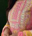 Beautiful Sharara Set with short Anarkali Top thumb 1