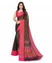 Brasso Chiffon Printed Saree thumb 6